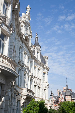 Art nouveau in de wijk Zurenborg,  Antwerpen