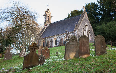 Highclere Castle Cemetary Chapel