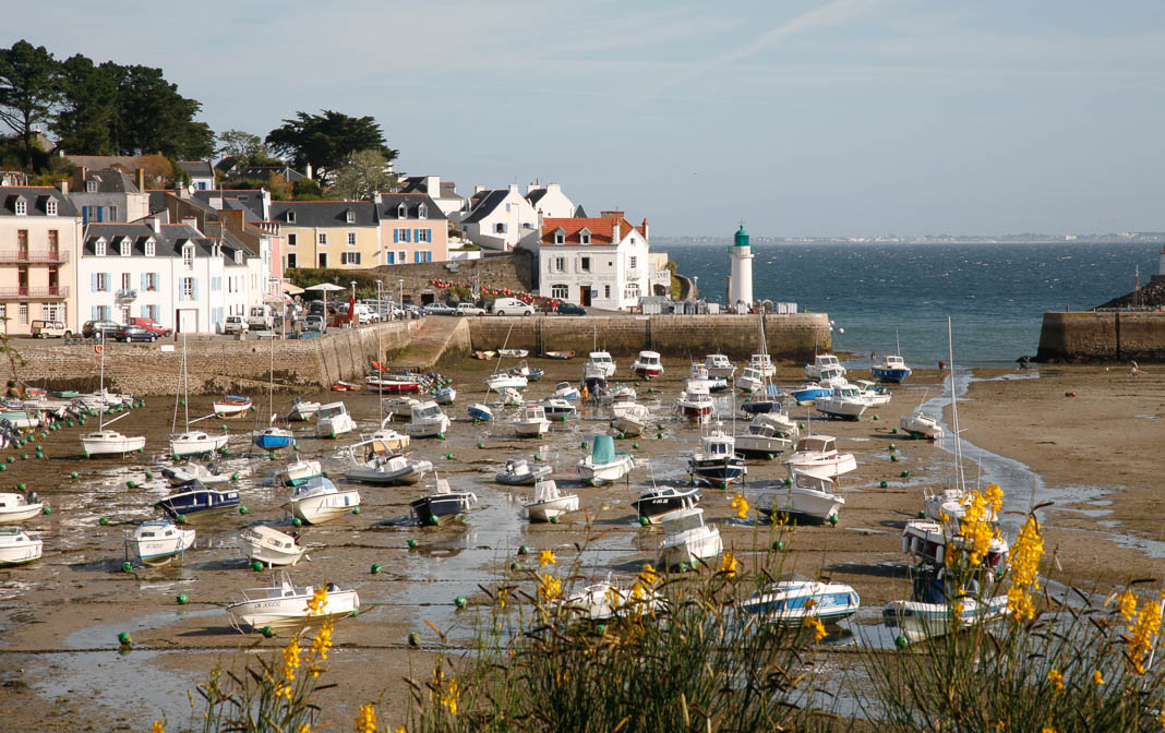 Fietsen op Belle-Île, Sauzon, Bretagne