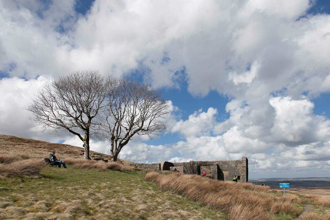 Wandelen in Yorkshire: Boerderij op Top Withens uit Wuthering Heights