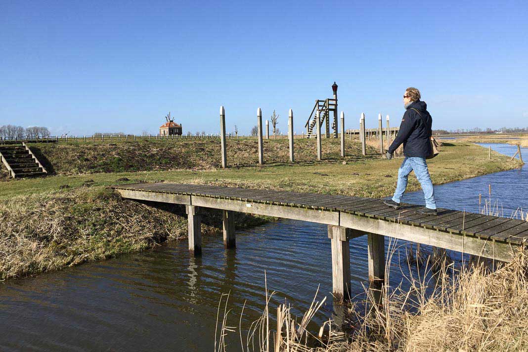 Wandelen op Schokland