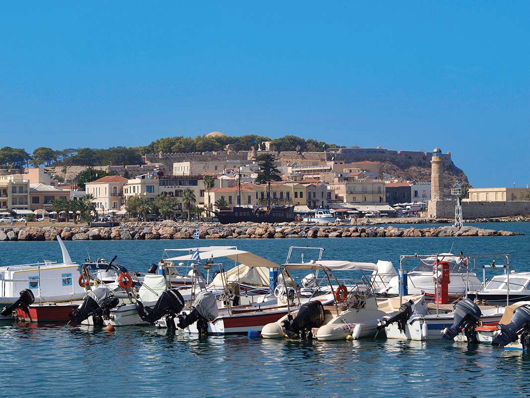 De haven van Rethymnon ©Discover on foot