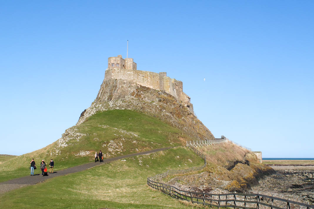 Lindisfarne Castle op Holy Island