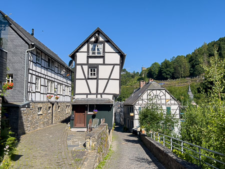Huis tussen Unterer en Oberer Mühlenberg in Monschau
