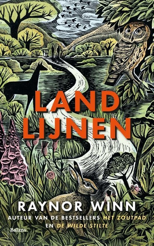 Cover van het boek Landlijnen van Raynor Winn