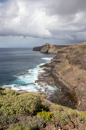 De kust bij Agaete in Noord Gran canaria